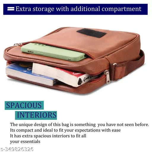 Messenger sling bag for men with adjustable Strap(MEN)