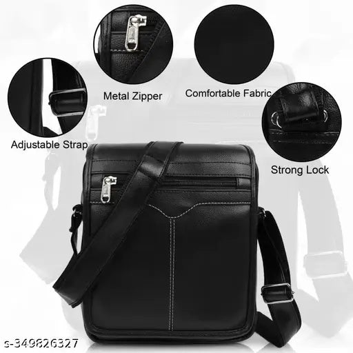 Messenger sling bag for men with adjustable Strap(MEN)