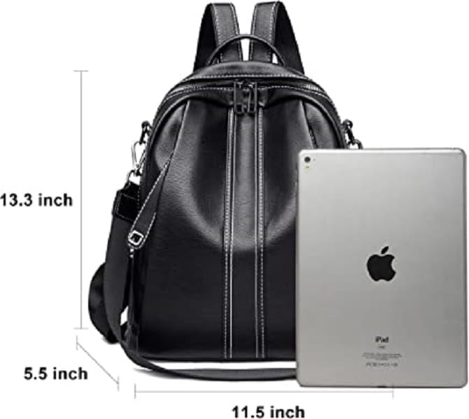 LOVVA PARIS™ Luxurious Leatherette Backpack for Girls and women