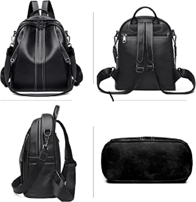 LOVVA PARIS™ Luxurious Leatherette Backpack for Girls and women