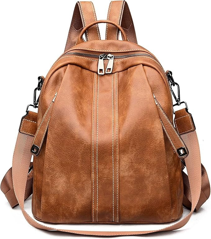 LOVVA PARIS™ Luxurious Leatherette Backpack for Girls and women