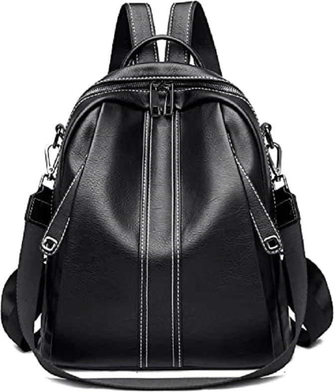LOVVA PARIS™ Luxurious Leatherette Backpack for Girls and women