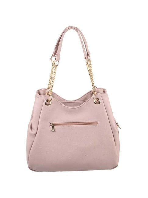 Lovva Paris Women's Elegant Black Tote Bag – Stylish Handbag with Gold Chain Straps for Everyday & Casual Outings