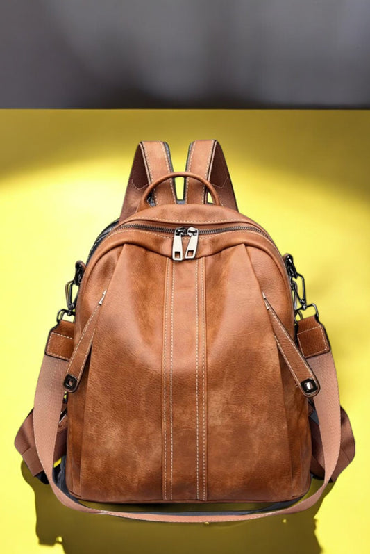 LOVVA PARIS™ Luxurious  Leatherette Backpack for Girls and women